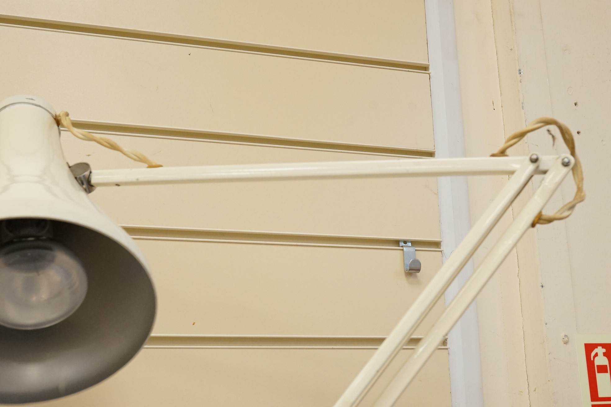 A vintage 1970s Herbert Terry anglepoise lamp